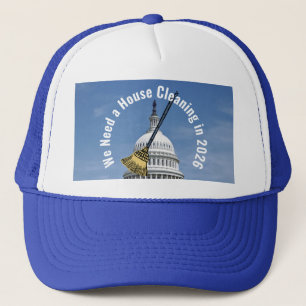 House Cleaning 2026 Election Trucker Hat