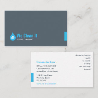 House Cleaning Business Card