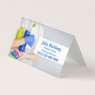 House Cleaning Business Card