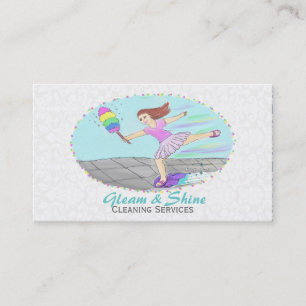 House Cleaning Business Cards