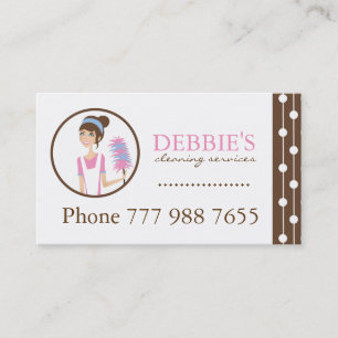 House Cleaning Business Cards