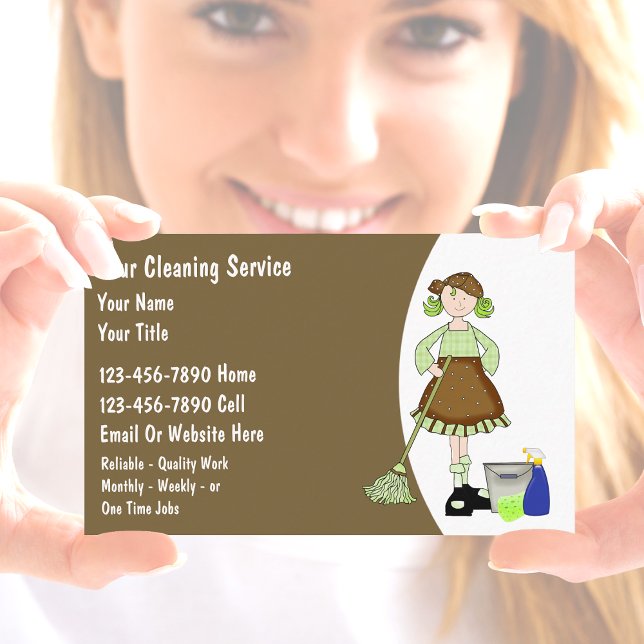 House Cleaning Business Cards (Creator Uploaded)