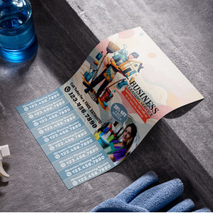 House cleaning Maid Service Flyer Tear Off Strips