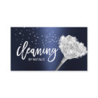 House Cleaning Maid Service Modern Navy Blue