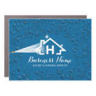 House Cleaning Pressure Washing Monogram Logo