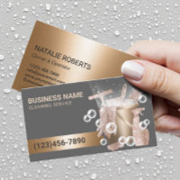 House Cleaning Service Modern Gold Clean Supplies