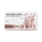 House Cleaning Service Modern Rose Gold Marble