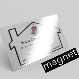 House Cleaning Services Business Card Template