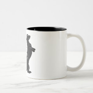 House Dachshund "Dinner is Coming" coffee mug