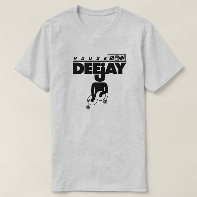 House DeeJay T-Shirt (Design Front)