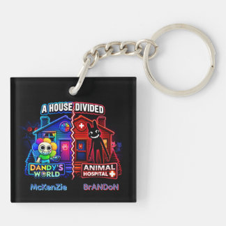 House Divided Rivals vs Strongest Battlegrounds Key Ring