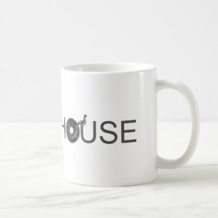 House DJ Turntable - Music Disc Jockey Vinyl Coffee Mug
