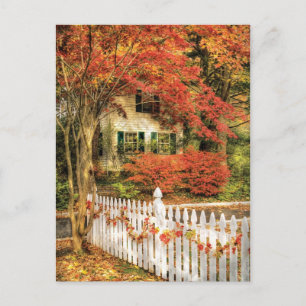 House - Festive Postcard