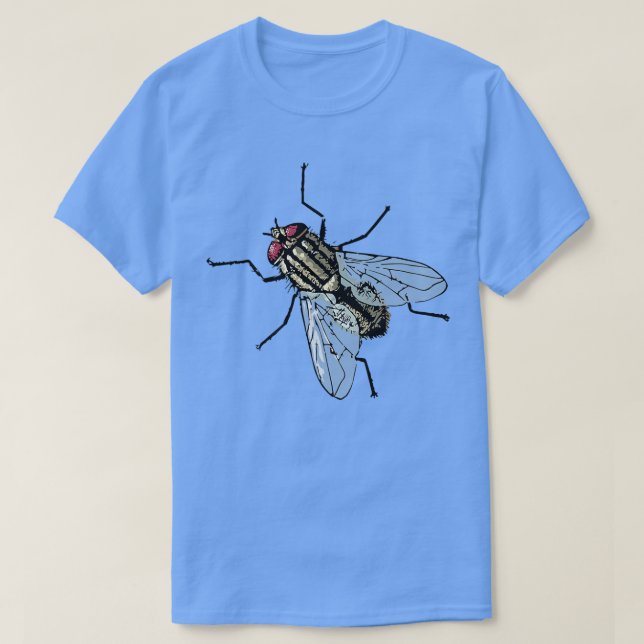 House Fly GraphicInsect Bug Entymology Tshirt Tee  (Design Front)