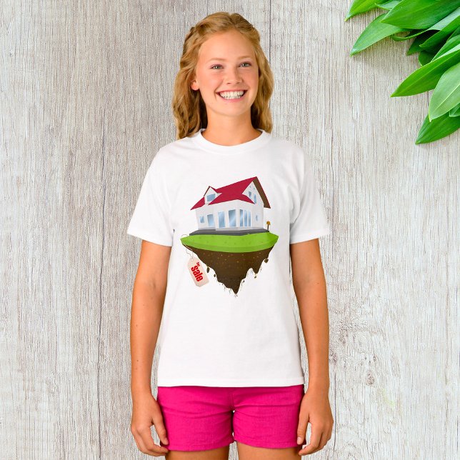 House For Sale Girls T-Shirt (Creator Uploaded)