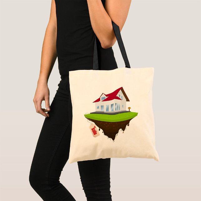 House For Sale Tote Bag (Creator Uploaded)