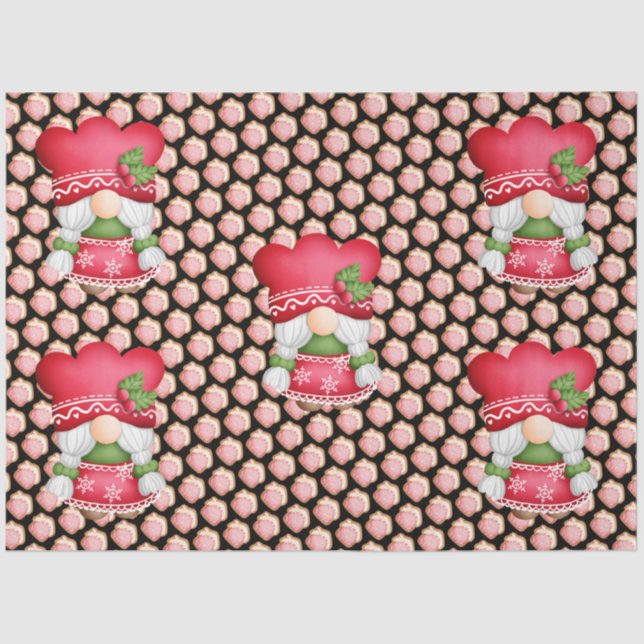 House Gnome Customise Colour Tissue Paper (Front)