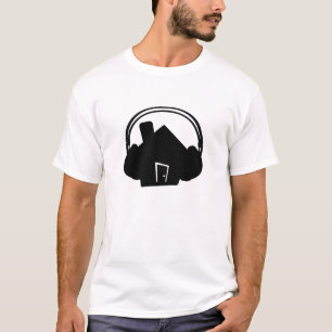 House-Headphones-SilhouetteDoor T-Shirt