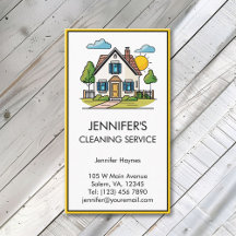 House Home Cleaner Cleaning Services Modern Simple