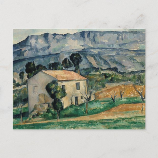 House in Provence by Paul Cezanne Postcard (Front)