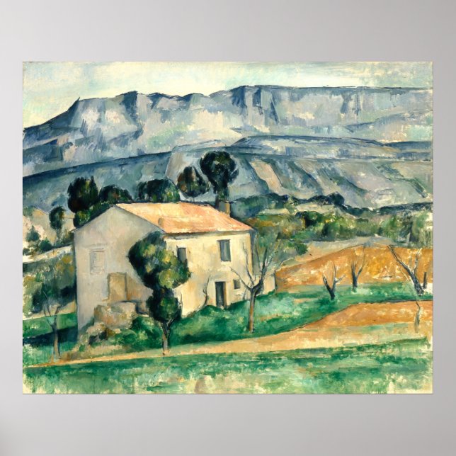 House in Provence  Paul Cezanne  Poster (Front)