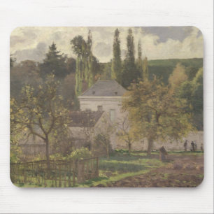 House in the Hermitage, Pontoise, 1873 Mouse Pad