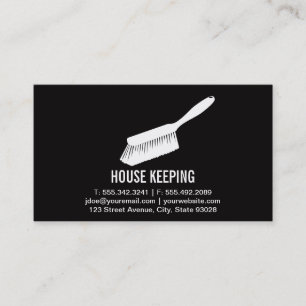 House Keeping / Cleaning Supplies Business Card