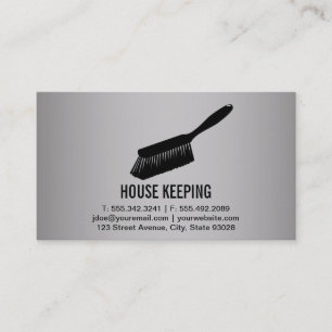 House Keeping / Cleaning Supplies Business Card