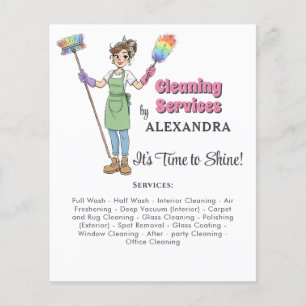 House Keeping Maid House Cleaning Service Flyer