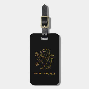 House Lannister Icon Luggage Tag