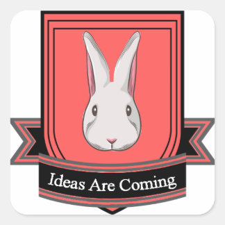 House Lapin Square Sticker