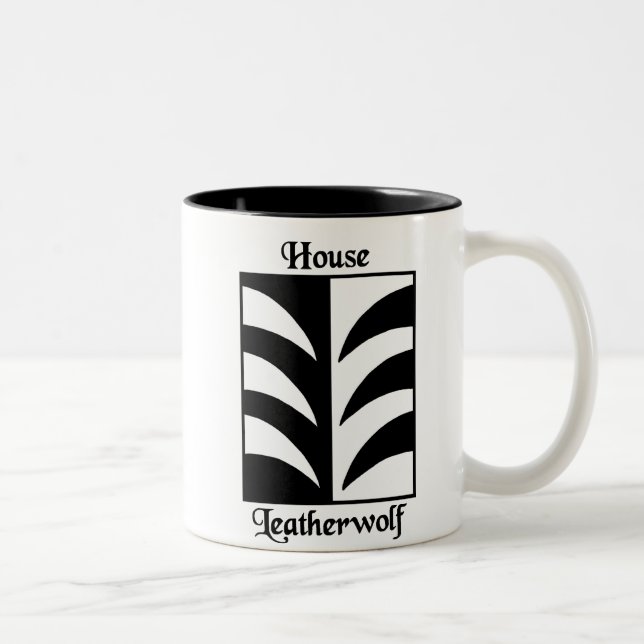 House Leatherwolf Two-Tone Coffee Mug (Right)