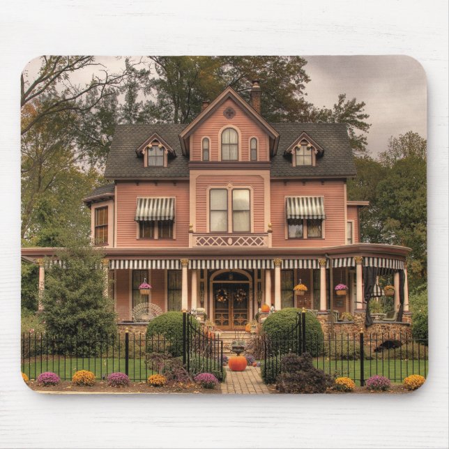 House - Living doll house Mouse Pad (Front)