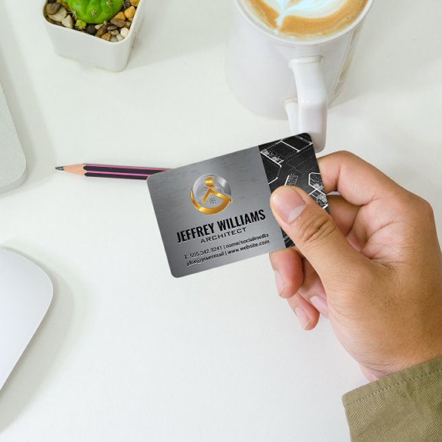 House Logo | Blueprints Business Card (Creator Uploaded)