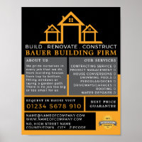 House Logo, Building Firm, Builders Advertising
