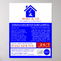 House Logo, Plumber, Plumbing Advertising