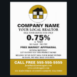 House Logo, Realtor, Estate Agent Advertising Flyer<br><div class="desc">House Logo,  Realtor,  Estate Agent Advertising Flyers By The Business Card Store.</div>