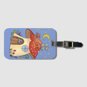 house luggage tag