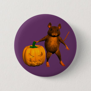 House Mouse 6 Cm Round Badge