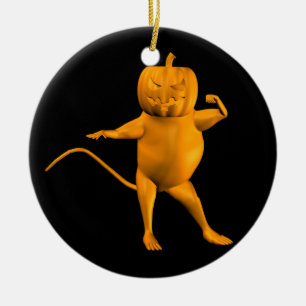House Mouse Ceramic Tree Decoration