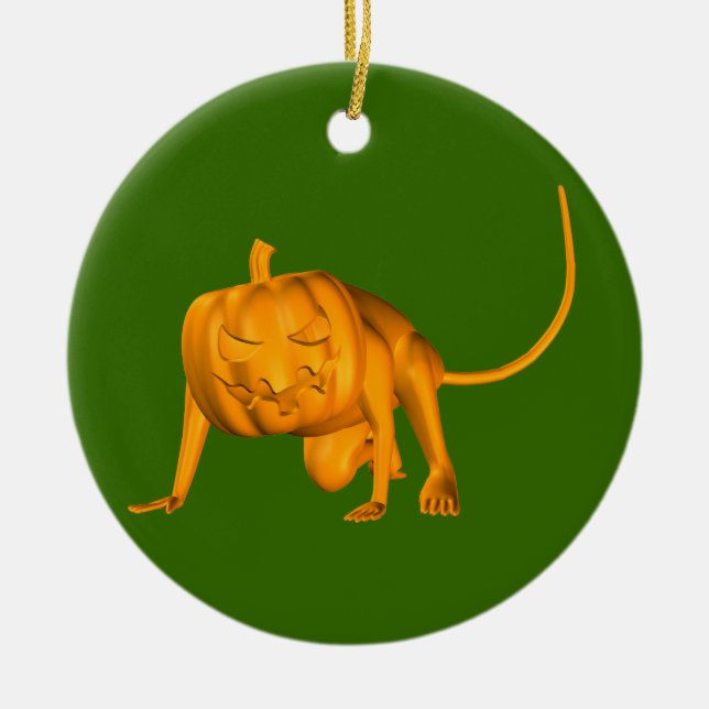 House Mouse Ceramic Tree Decoration (Front)