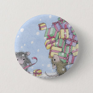 House-Mouse Designs® 6 Cm Round Badge
