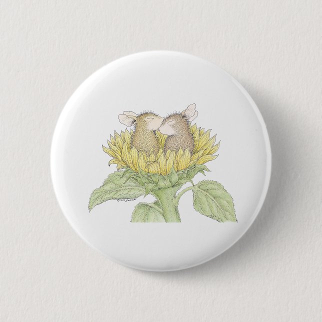 House-Mouse Designs® - 6 Cm Round Badge (Front)
