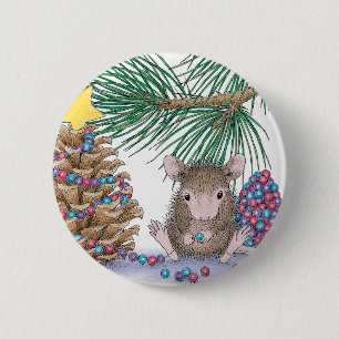 House-Mouse Designs® 6 Cm Round Badge