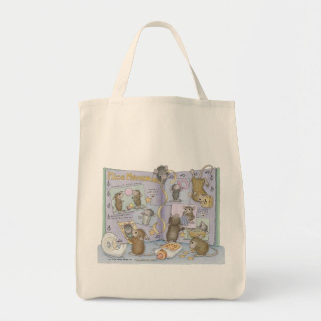House-Mouse Designs® -  Grocery Tote Bag (Front)