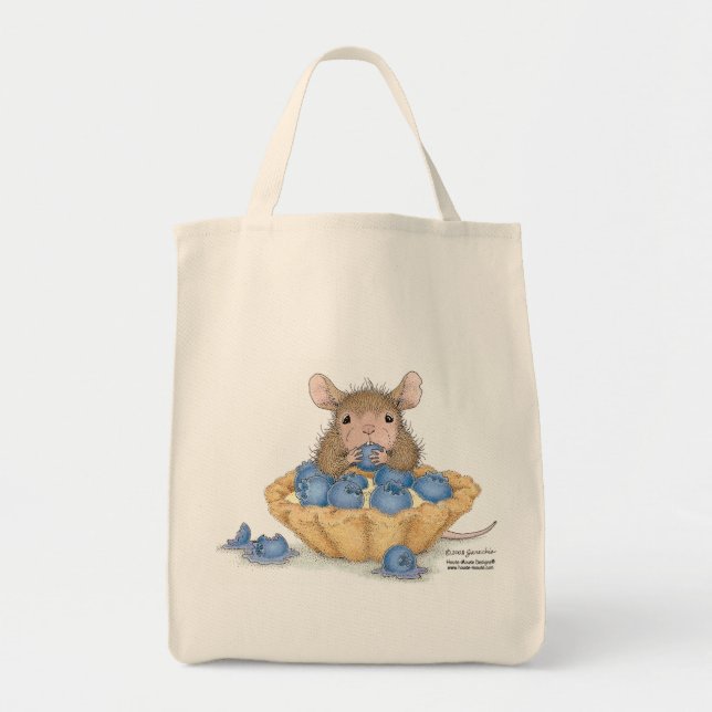 House-Mouse Designs® -  Grocery Tote Bag (Front)