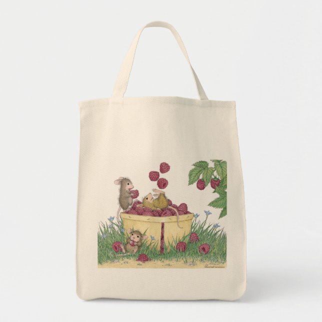 House-Mouse Designs® -  Grocery Tote Bag (Front)