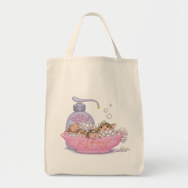 House-Mouse Designs® -  Grocery Tote Bag (Front)