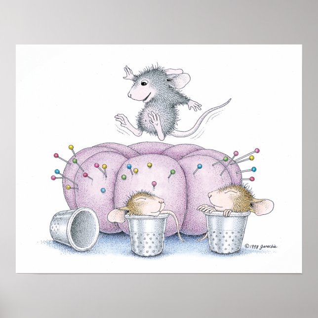 House-Mouse Designs® - Mouse Bounce Poster (Front)