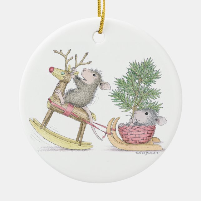 House-Mouse Designs® - Ornament (Front)